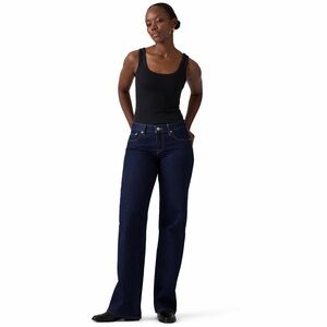 Levi's Low Loose Low Rise Jeans 27x30 Dream Nice Dream Dark Wash NWT